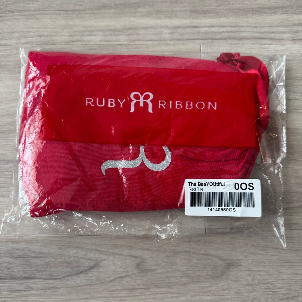 Ruby Ribbon The BeaYOUtiful Red Tile Scarf